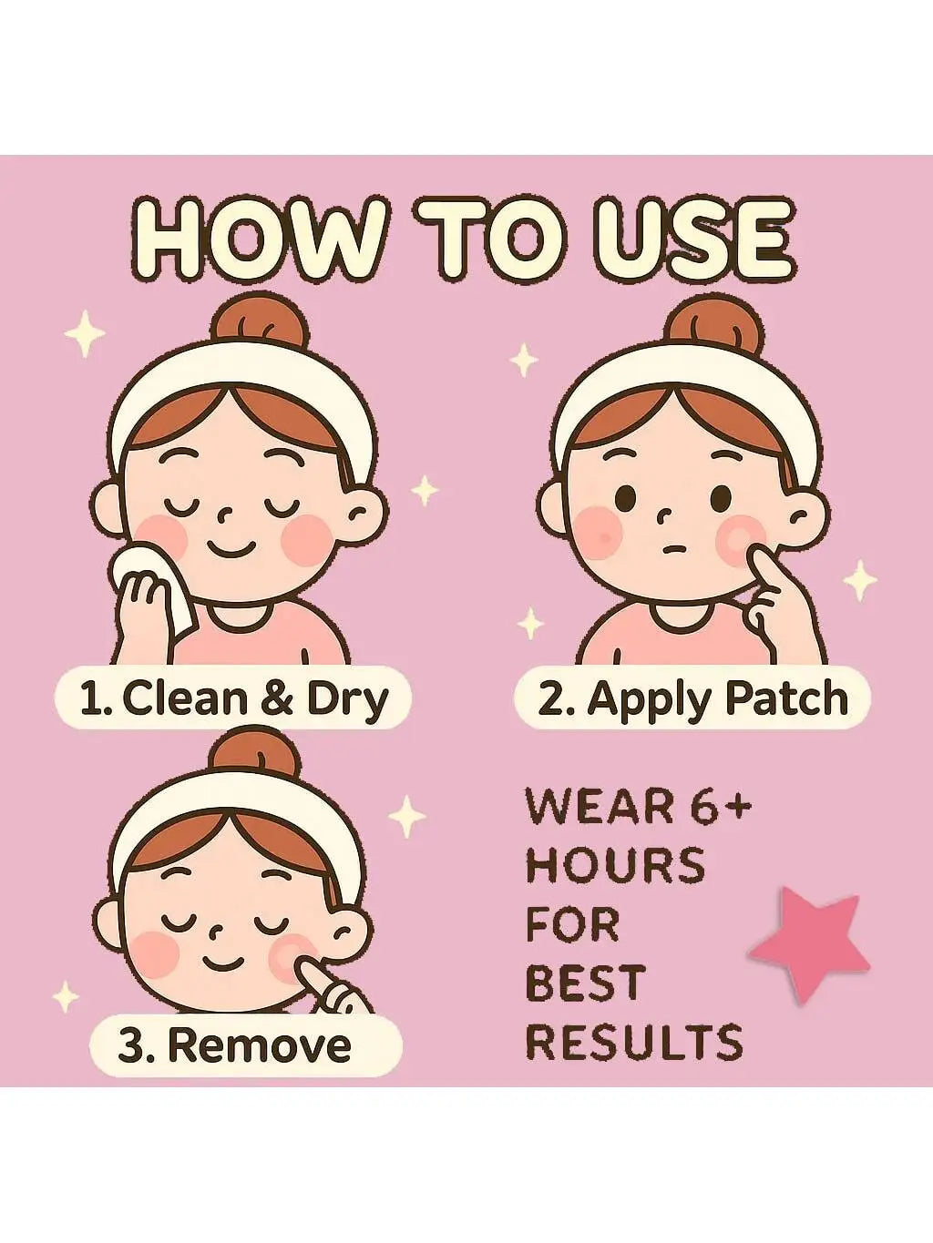 240 Star Acne Patches