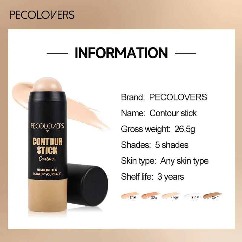 Facial Contour Stick, Concealer Brightening