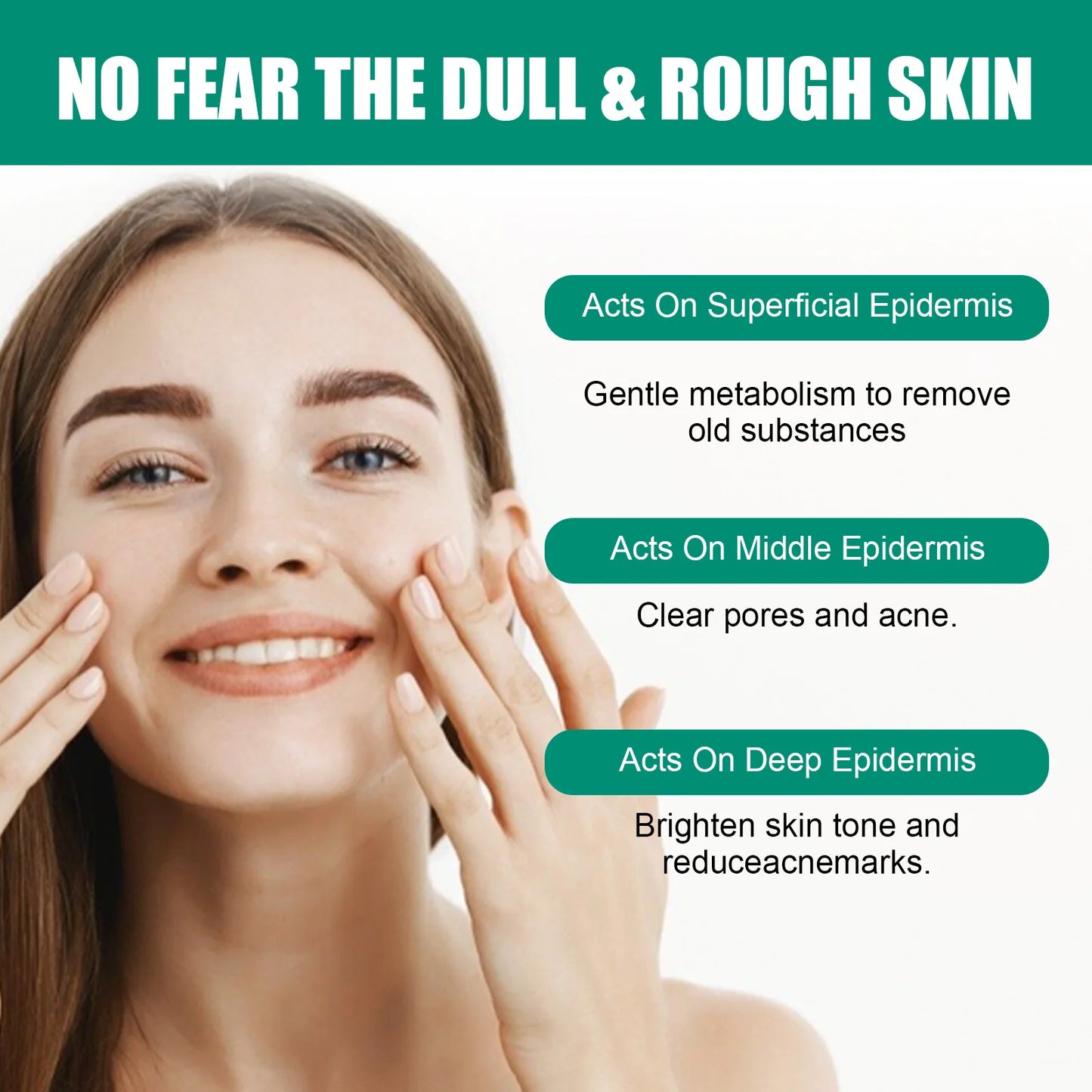 Acne-Prone Herbal Face Cream, Oil Control + Pore Shrinking Serum