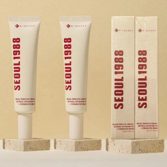 SEOUL 1988 Retinal Eye Cream Anti Dark Circles & Eyes Bags, Firming Moisturizing Eyes Skin Care