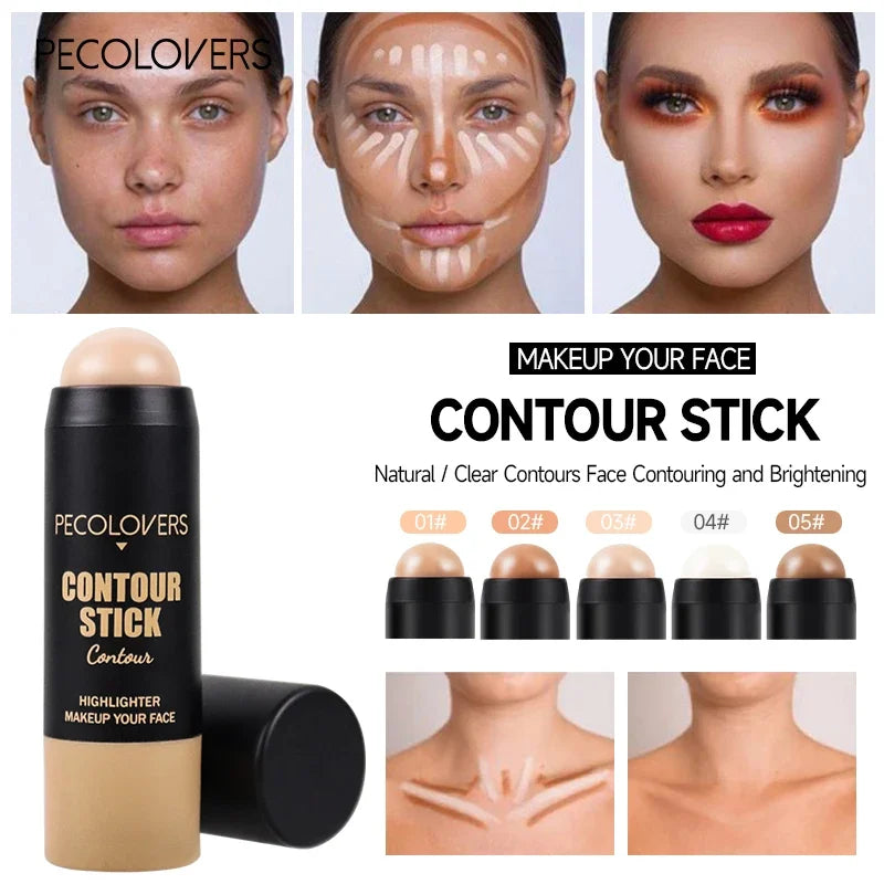 Facial Contour Stick, Concealer Brightening
