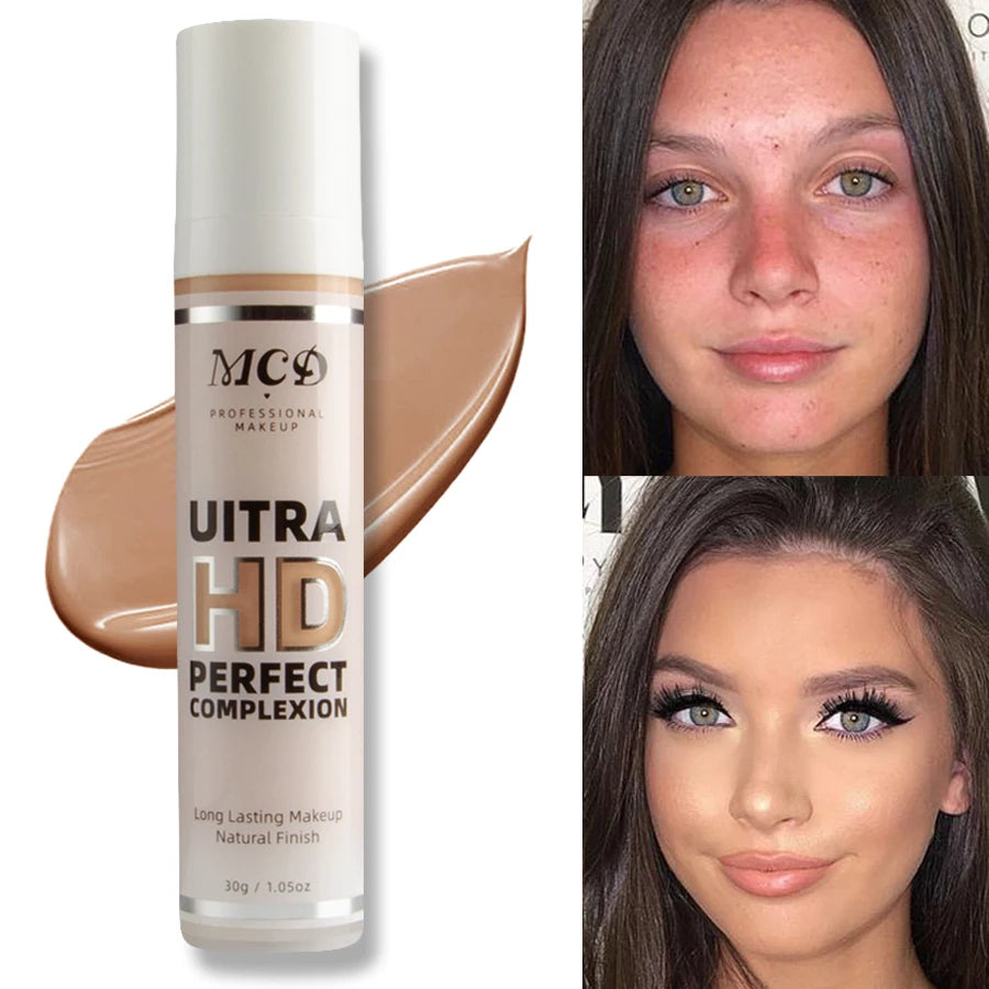 Full Coverage Concealer Liquid Foundation in 9 Shade