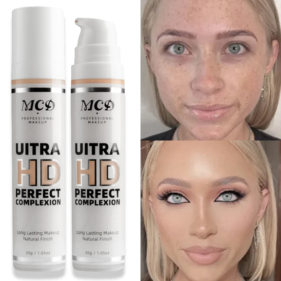 Full Coverage Concealer Liquid Foundation in 9 Shade