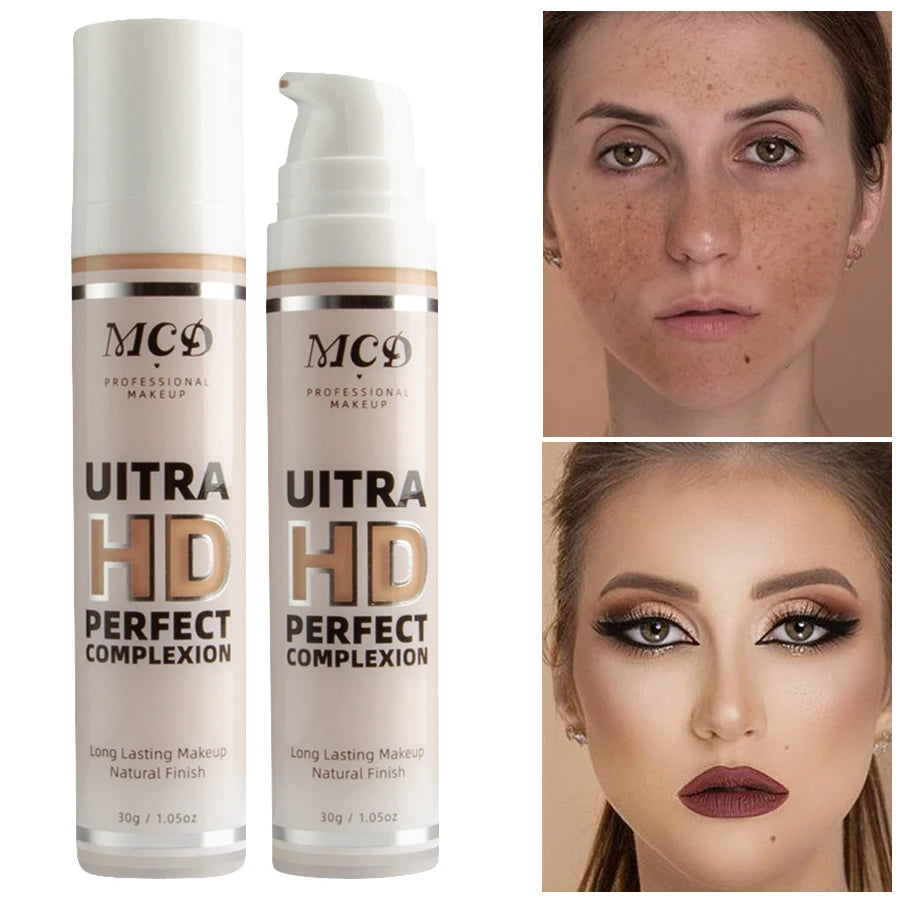 Full Coverage Concealer Liquid Foundation in 9 Shade