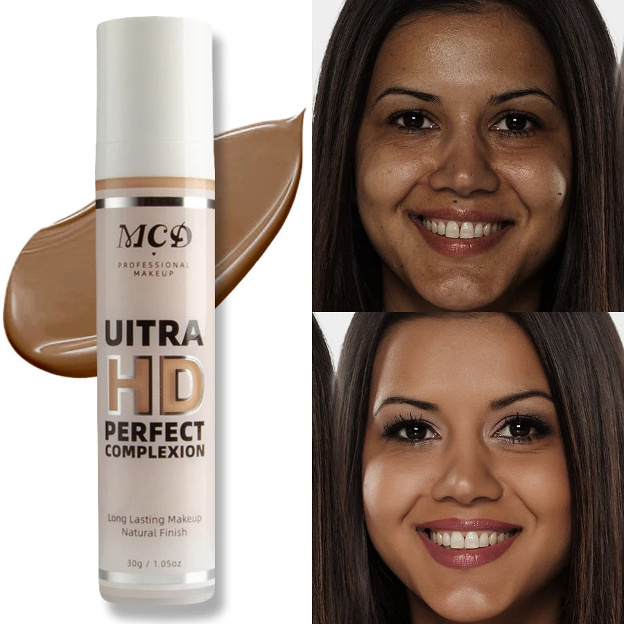 Full Coverage Concealer Liquid Foundation in 9 Shade