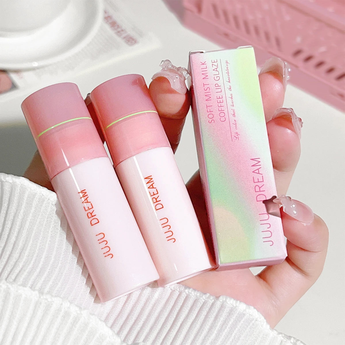 Soft mist milk coffee lightweight matte lipstick