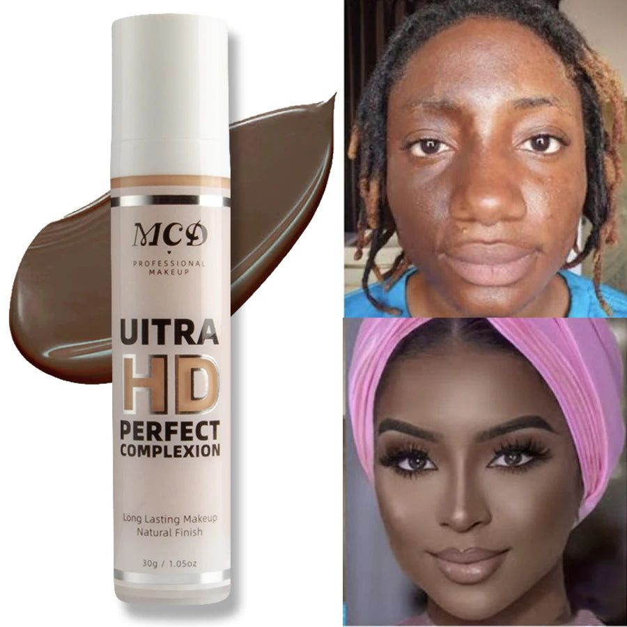 Full Coverage Concealer Liquid Foundation in 9 Shade