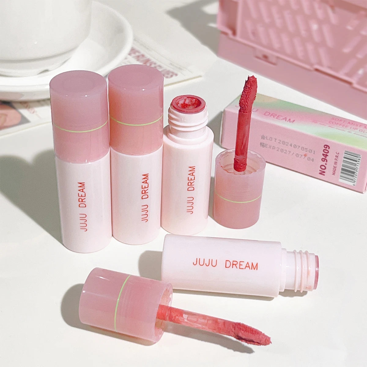 Soft mist milk coffee lightweight matte lipstick