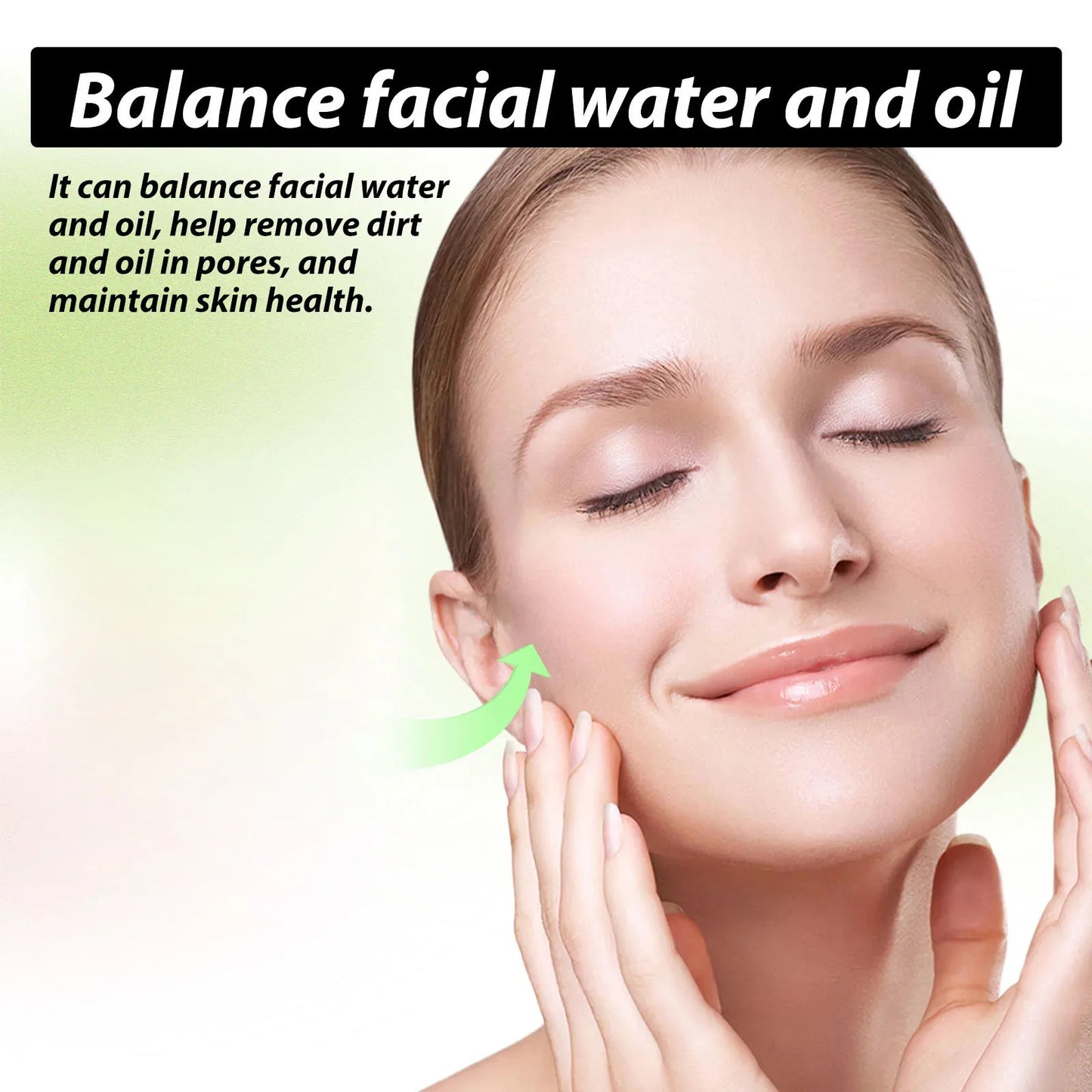 Acne-Prone Herbal Face Cream, Oil Control + Pore Shrinking Serum