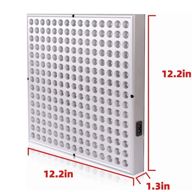 LED Red Light Therapy Panel Lamp for Facial Smoothing & Anti Aging Skin Care 225 LED