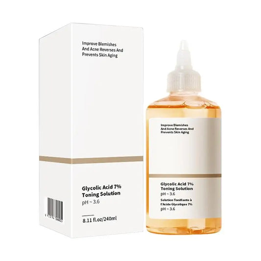 Glycolic Acid 7% Toning Solution Acne Remover Lifting  & Firming Wrinkles (240ml)