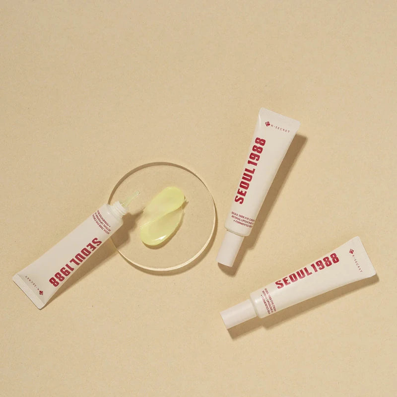 SEOUL 1988 Retinal Eye Cream Anti Dark Circles & Eyes Bags, Firming Moisturizing Eyes Skin Care